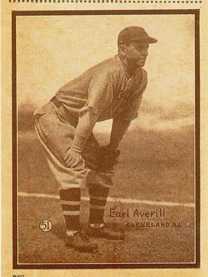 1997 1931 W-517 (Reprint) #51 Earl Averill Front