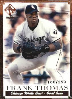2001 Pacific Private Stock - Silver Portraits #28 Frank Thomas  Front
