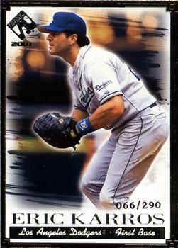 2001 Pacific Private Stock - Silver Portraits #62 Eric Karros  Front