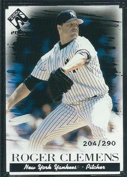 2001 Pacific Private Stock - Silver Portraits #78 Roger Clemens  Front