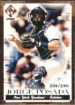 2001 Pacific Private Stock - Silver Portraits #81 Jorge Posada  Front