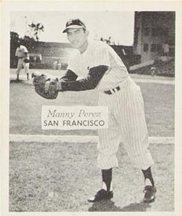 1950 Hage's Dairy #NNO Manny Perez Front