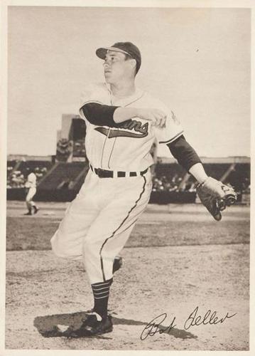 1949-50 Num Num Cleveland Indians #NNO Bob Feller Front