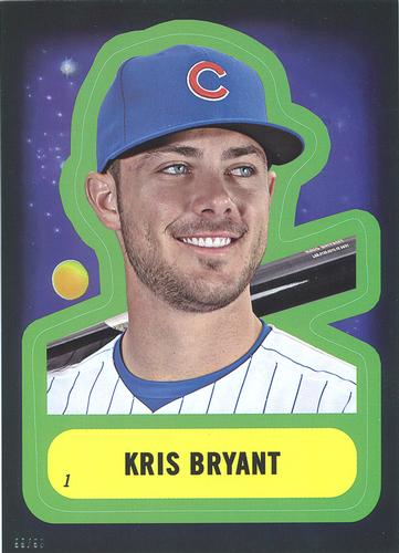 2016 Topps MLB Star Wars Tribute 5x7 #1 Kris Bryant Front