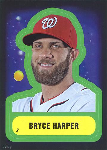 2016 Topps MLB Star Wars Tribute 5x7 #2 Bryce Harper Front
