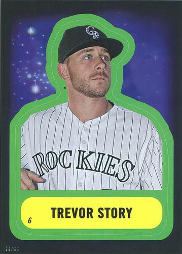 2016 Topps MLB Star Wars Tribute 5x7 #6 Trevor Story Front