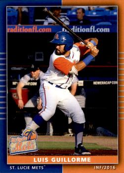 2016 Grandstand St. Lucie Mets #NNO Luis Guillorme Front