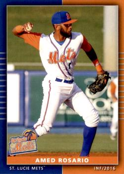 2016 Grandstand St. Lucie Mets #NNO Amed Rosario Front