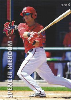 2016 Grandstand Harrisburg Senators #NNO Spencer Kieboom Front