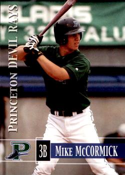 2005 Grandstand Princeton Devil Rays #NNO Mike McCormick Front
