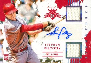 2016 Panini Diamond Kings - Rookie Signatures - Silver #RS-SP Stephen Piscotty Front