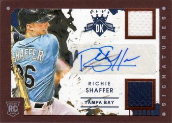 2016 Panini Diamond Kings - Rookie Framed Signatures #RS-RS Richie Shaffer Front