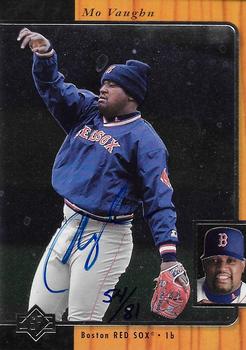 2001 SP Authentic - Autographed Buybacks #40 Mo Vaughn Front