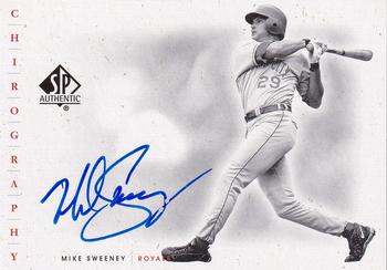 2001 SP Authentic - Chirography #MS Mike Sweeney  Front