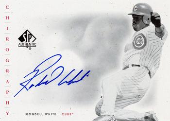 2001 SP Authentic - Chirography #RW Rondell White  Front