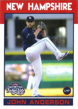 2016 Grandstand New Hampshire Fisher Cats #NNO John Anderson Front