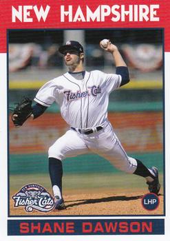 2016 Grandstand New Hampshire Fisher Cats #NNO Shane Dawson Front
