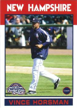 2016 Grandstand New Hampshire Fisher Cats #NNO Vince Horsman Front