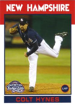 2016 Grandstand New Hampshire Fisher Cats #NNO Colt Hynes Front
