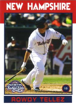 2016 Grandstand New Hampshire Fisher Cats #NNO Rowdy Tellez Front