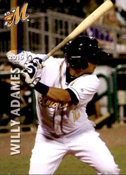 2016 Grandstand Montgomery Biscuits #NNO Willy Adames Front