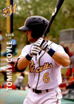 2016 Grandstand Montgomery Biscuits #NNO Tommy Coyle Front