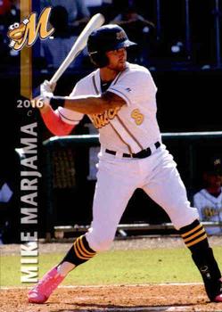 2016 Grandstand Montgomery Biscuits #NNO Mike Marjama Front