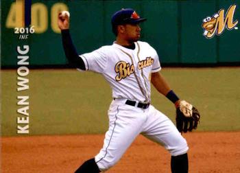 2016 Grandstand Montgomery Biscuits #NNO Kean Wong Front