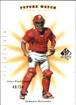 2001 SP Authentic - Limited #121 Johnny Estrada Front