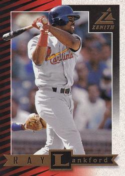 1998 Zenith #76 Ray Lankford Front