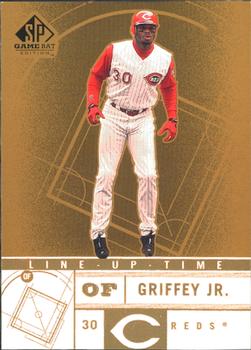 2001 SP Game Bat - Line Up Time #LT6 Ken Griffey Jr.  Front