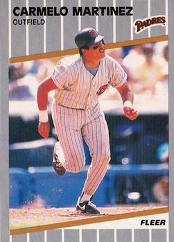 1989 Fleer #311 Carmelo Martinez Front