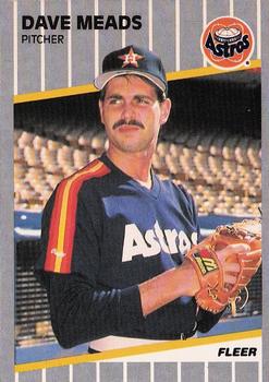 1989 Fleer #362 Dave Meads Front
