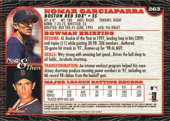 1999 Bowman #263 Nomar Garciaparra Back