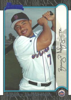 1999 Norfolk Tides BENNY AGBAYANI Signed Card autograph AUTO METS HAWAII