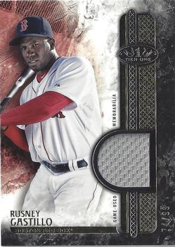 2016 Topps Tier One - Tier One Relics #T1R-RCS Rusney Castillo Front
