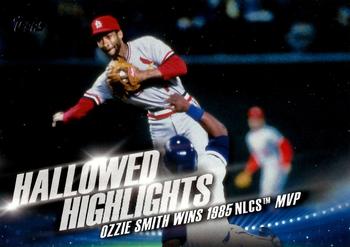 2016 Topps - Hallowed Highlights #HH-2 Ozzie Smith Front