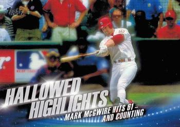 2016 Topps - Hallowed Highlights #HH-6 Mark McGwire Front