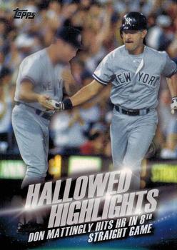 2016 Topps - Hallowed Highlights #HH-11 Don Mattingly Front