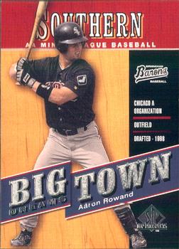 2001 SP Top Prospects - Big Town Dreams #BD12 Aaron Rowand  Front