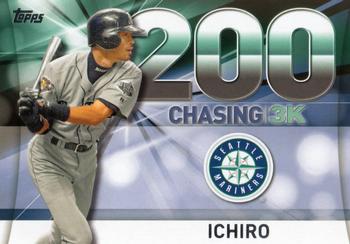2016 Topps - Chasing 3K #3000-3 Ichiro Front
