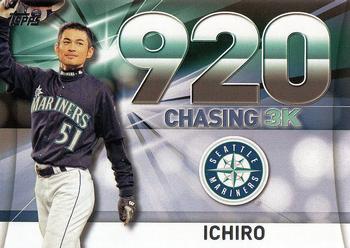 2016 Topps - Chasing 3K #3000-9 Ichiro Front