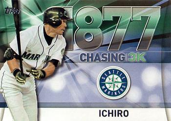 2016 Topps - Chasing 3K #3000-19 Ichiro Front