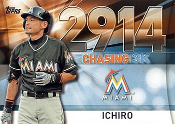 2016 Topps - Chasing 3K #3000-29 Ichiro Front