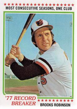 2016 Topps - Berger's Best (Series 2) #BB2-1978 Brooks Robinson Front