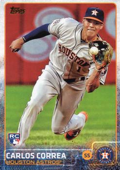 2016 Topps - Berger's Best (Series 2) #BB2-2015 Carlos Correa Front