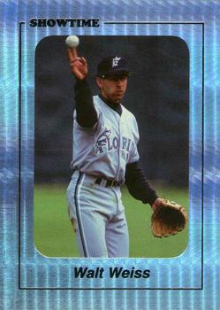 1993 Showtime Florida Marlins Inaugural Season Summer of '93 (unlicensed) #NNO Walt Weiss Front