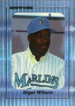 1993 Showtime Florida Marlins Inaugural Season Summer of '93 (unlicensed) #NNO Nigel Wilson Front