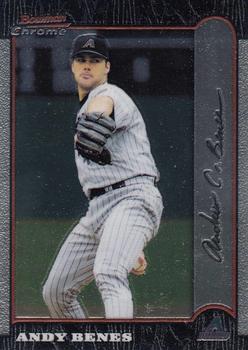 1999 Bowman Chrome #68 Andy Benes Front