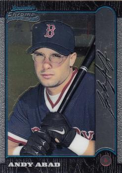 1999 Bowman Chrome #132 Andy Abad Front